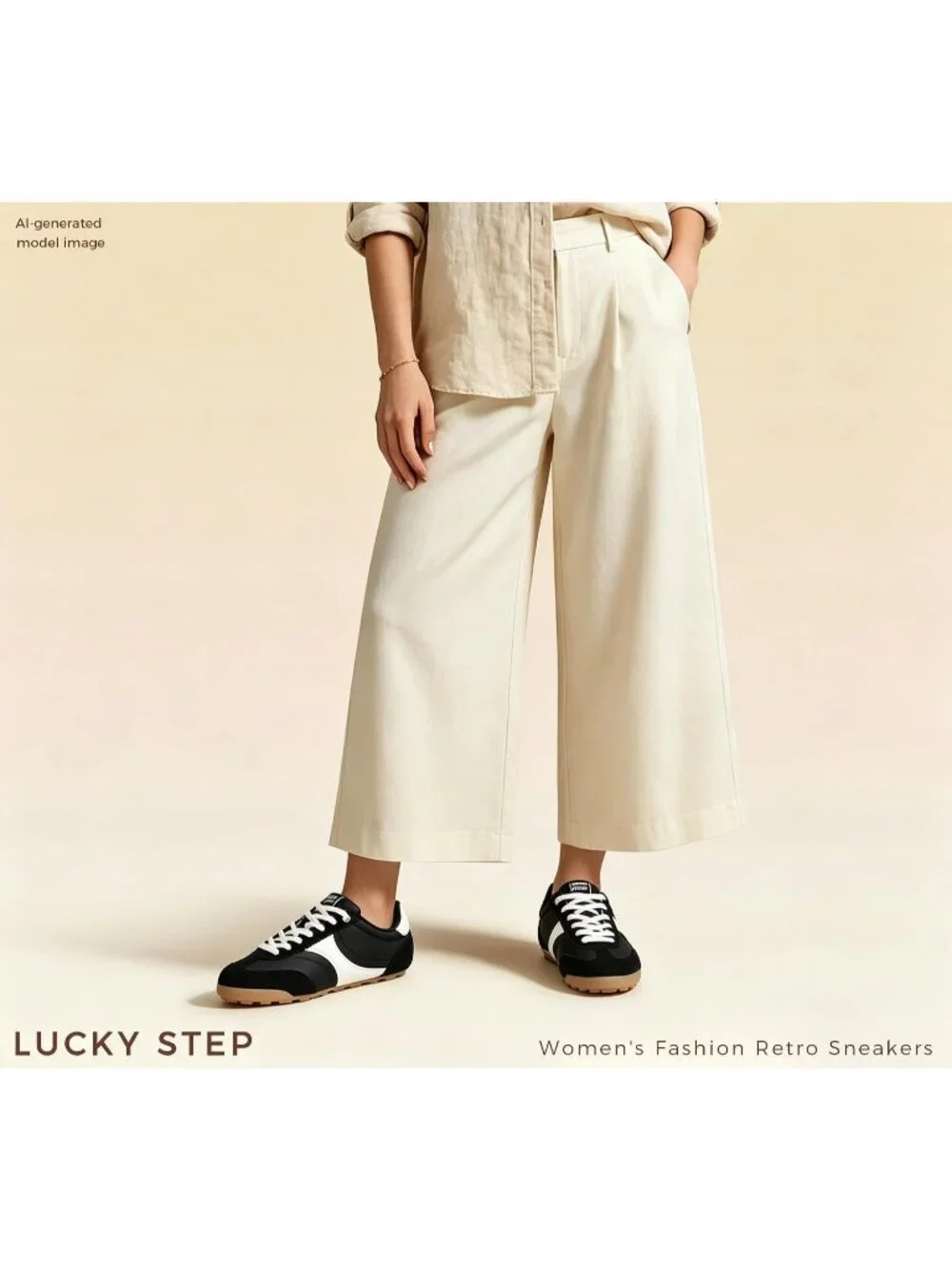 Women's Black Retro Fashion Lightweight Non Slip Thin Sole Comfortable Sneakers